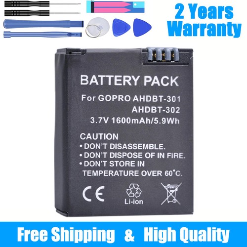 Per gopro hero batteria - hero, 3